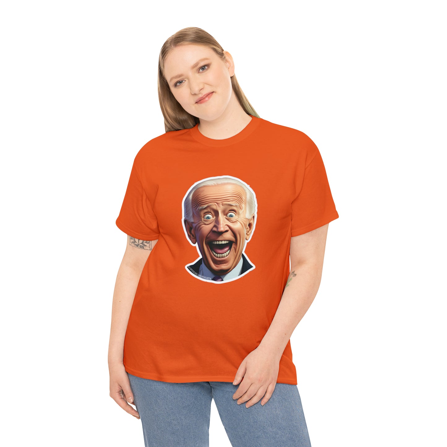 Surprised Biden Unisex Heavy Cotton Tee