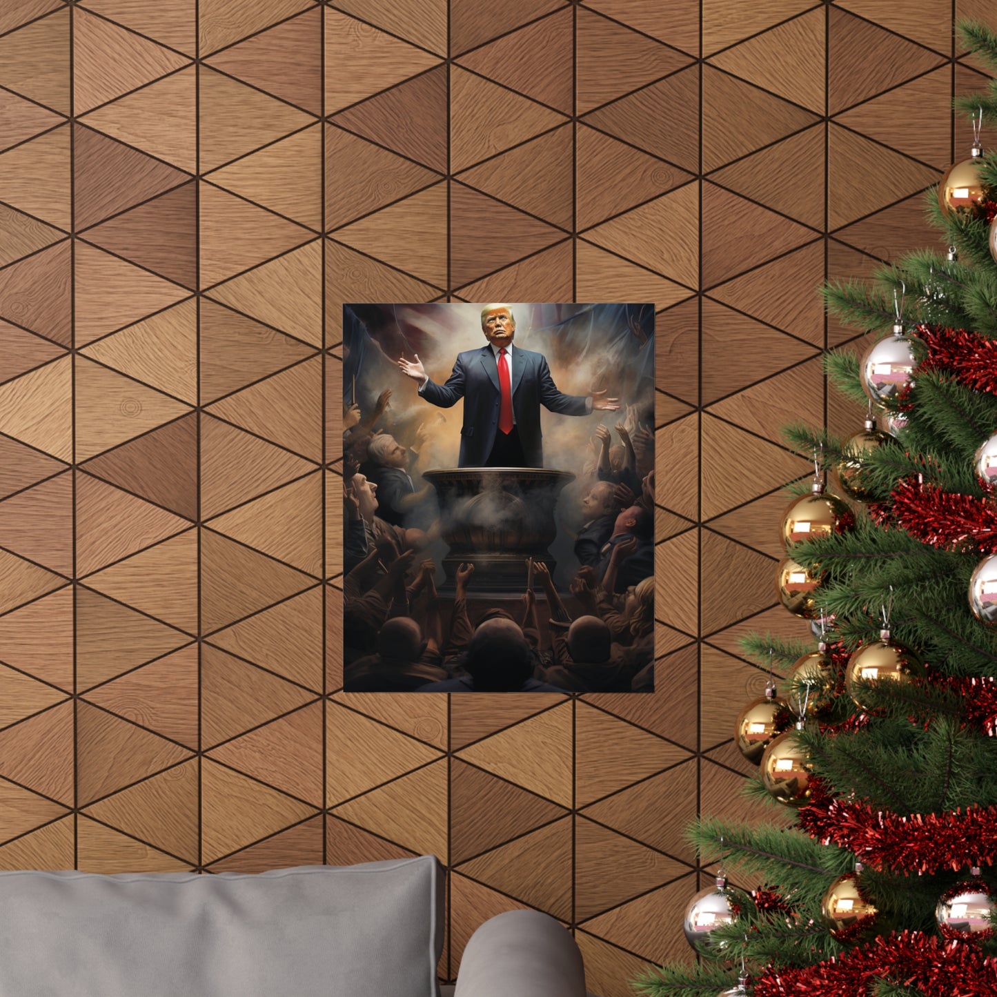 Trump Worship Premium Matte Vertical Posters