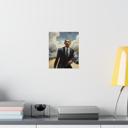 Surreal Obama Premium Matte Vertical Posters