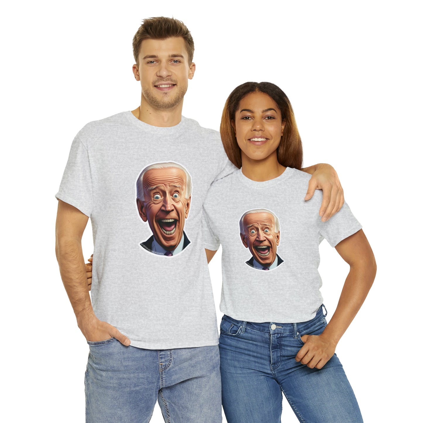 Surprised Biden Unisex Heavy Cotton Tee