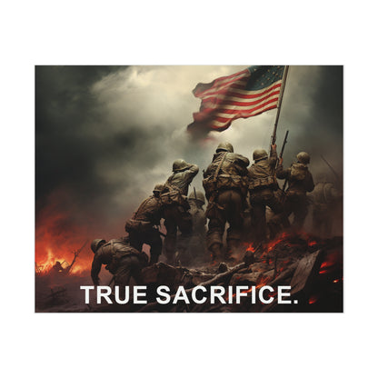 True Sacrifice Uncoated Poster