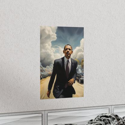 Surreal Obama Premium Matte Vertical Posters