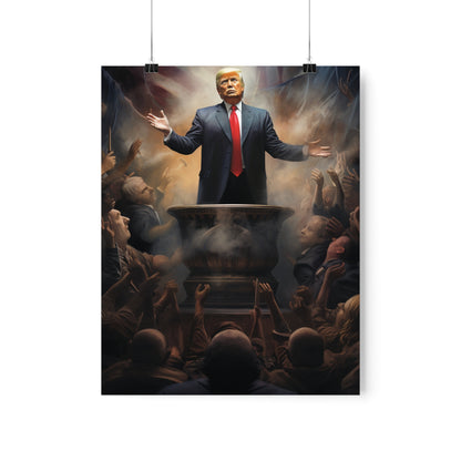 Trump Worship Premium Matte Vertical Posters