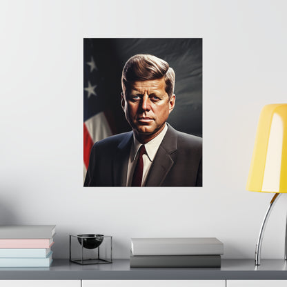 JFK Premium Matte Vertical Poster