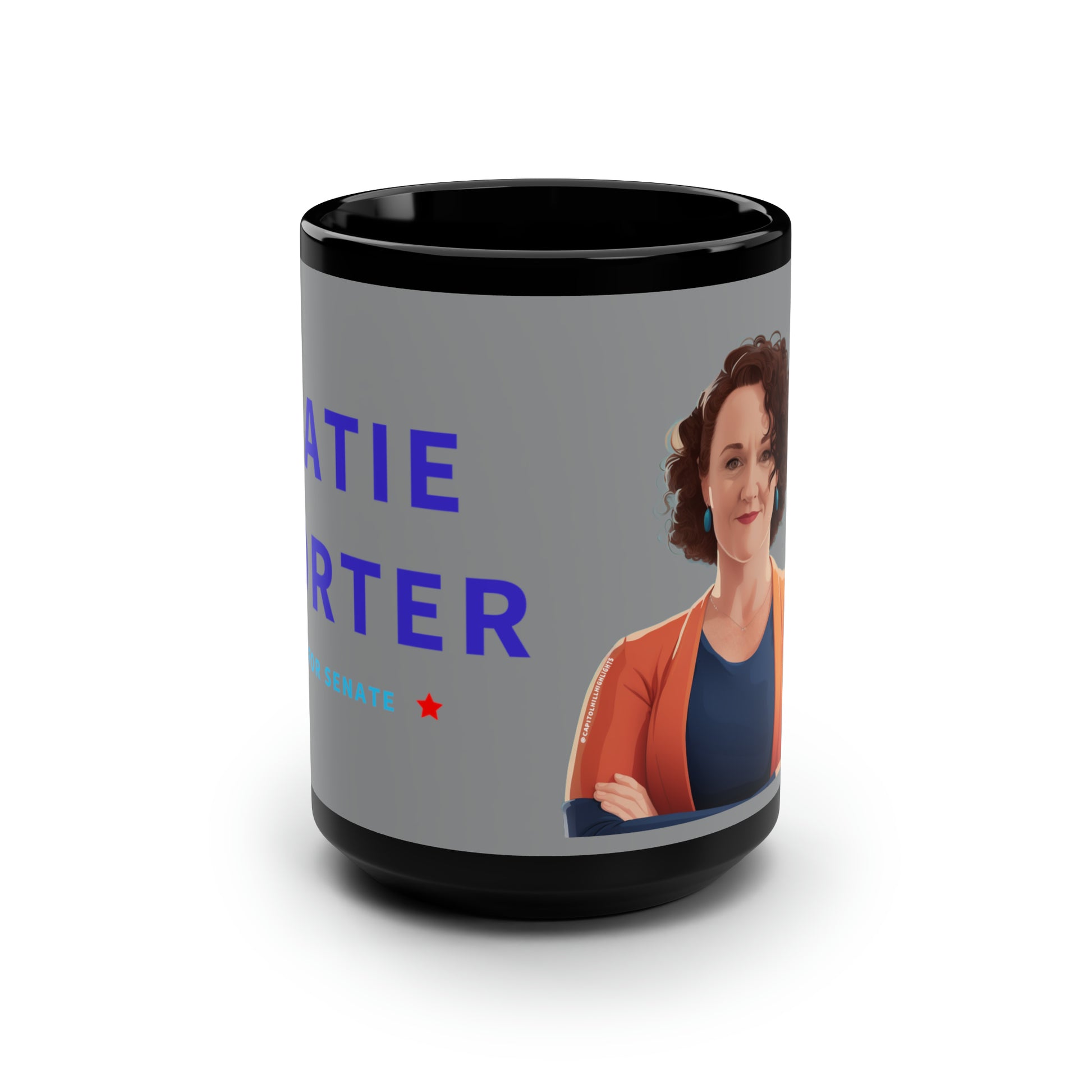 Katie Porter for Senate Mug, front view