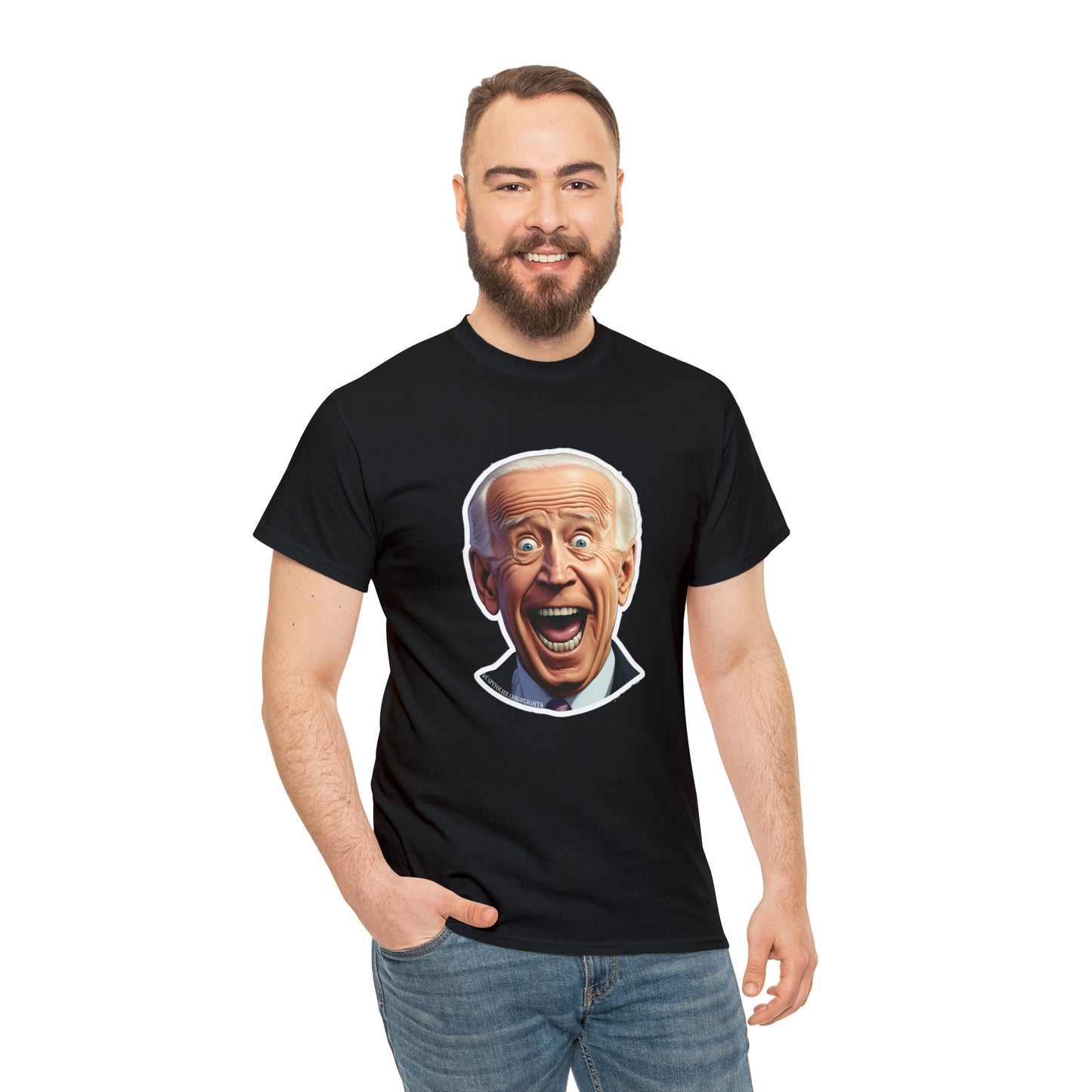 Surprised Biden Unisex Heavy Cotton Tee