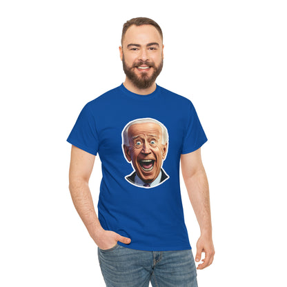 Surprised Biden Unisex Heavy Cotton Tee