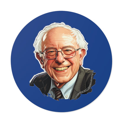 Bernie Sanders Round Vinyl Stickers