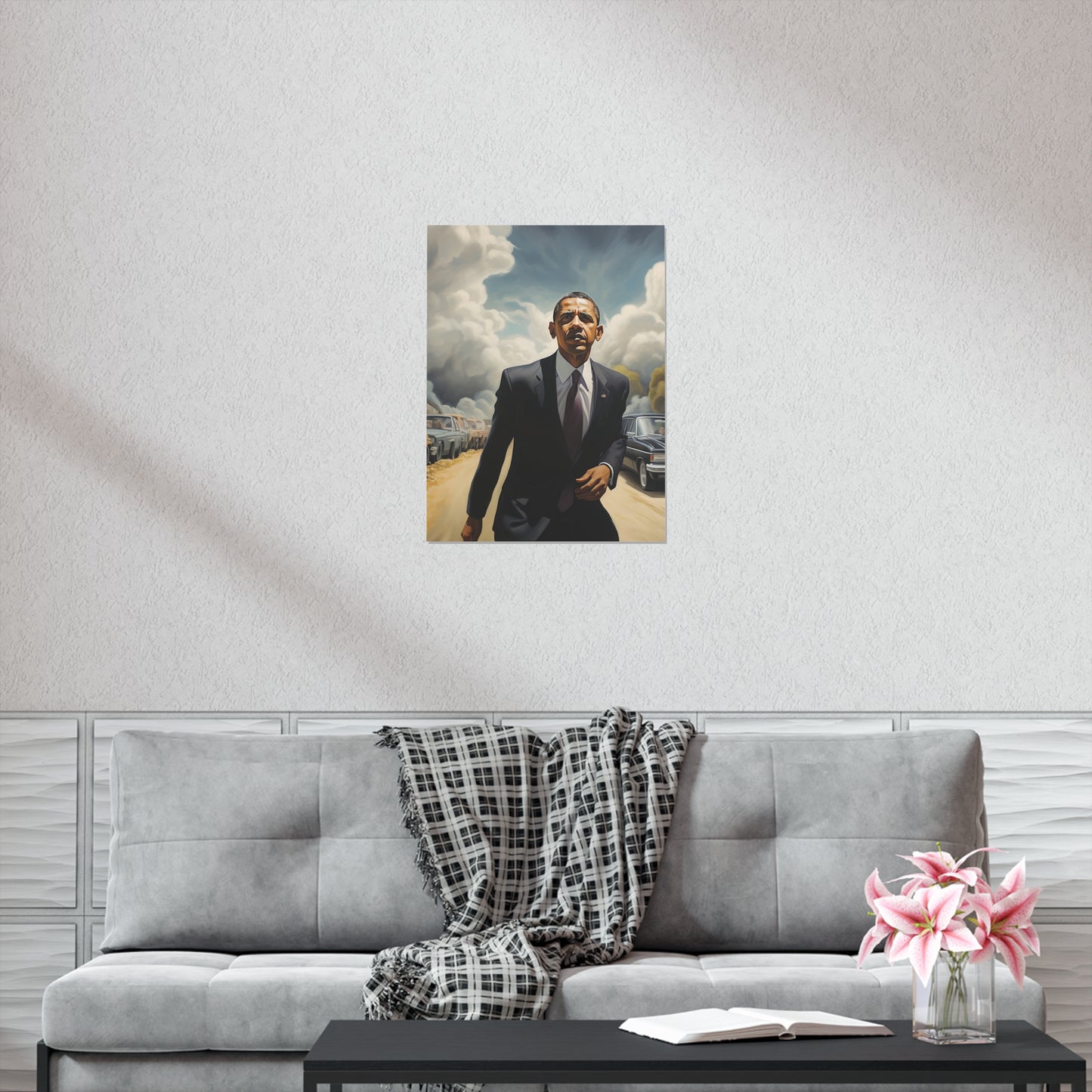 Surreal Obama Premium Matte Vertical Posters