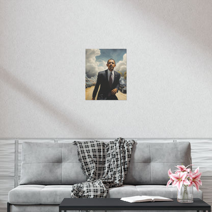 Surreal Obama Premium Matte Vertical Posters