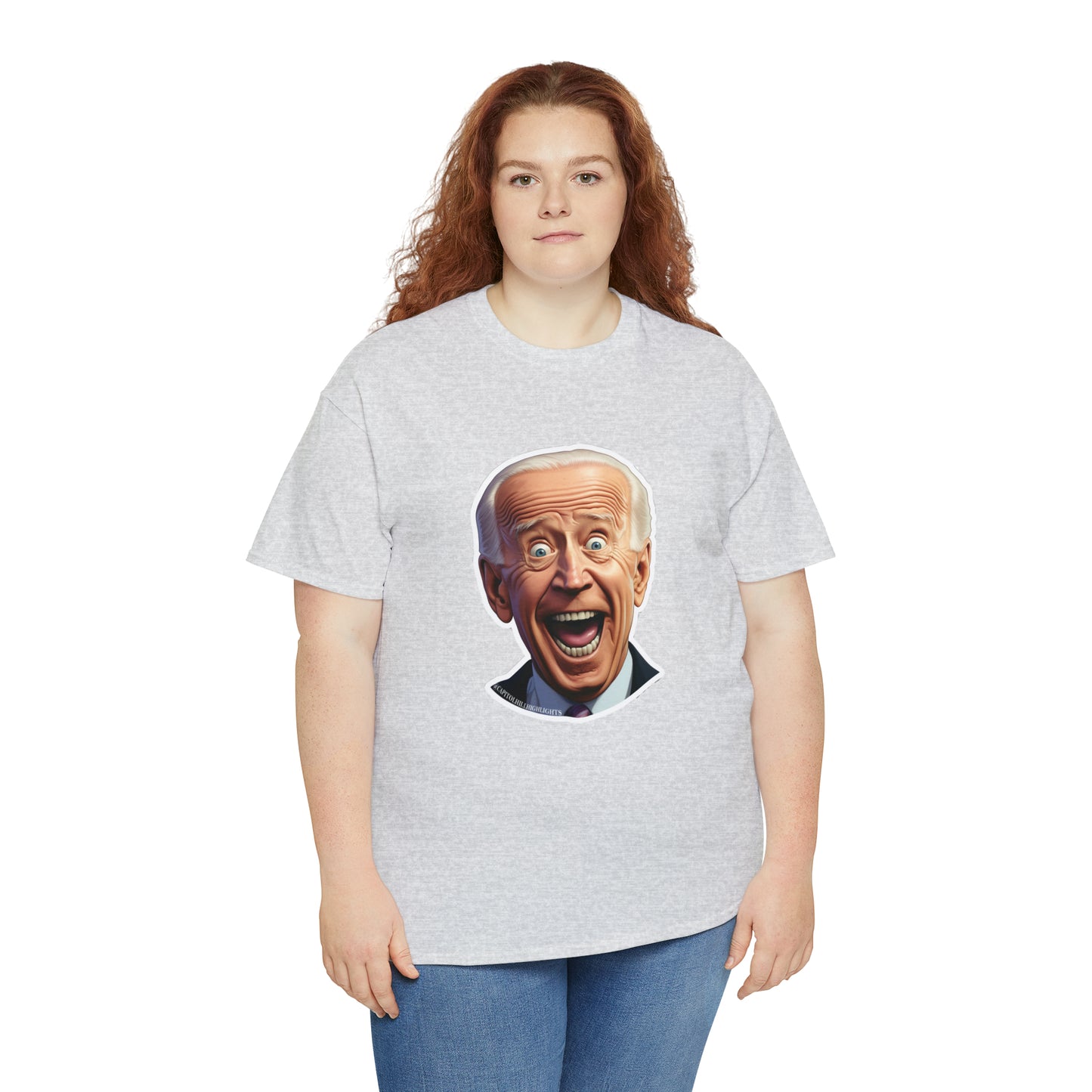 Surprised Biden Unisex Heavy Cotton Tee