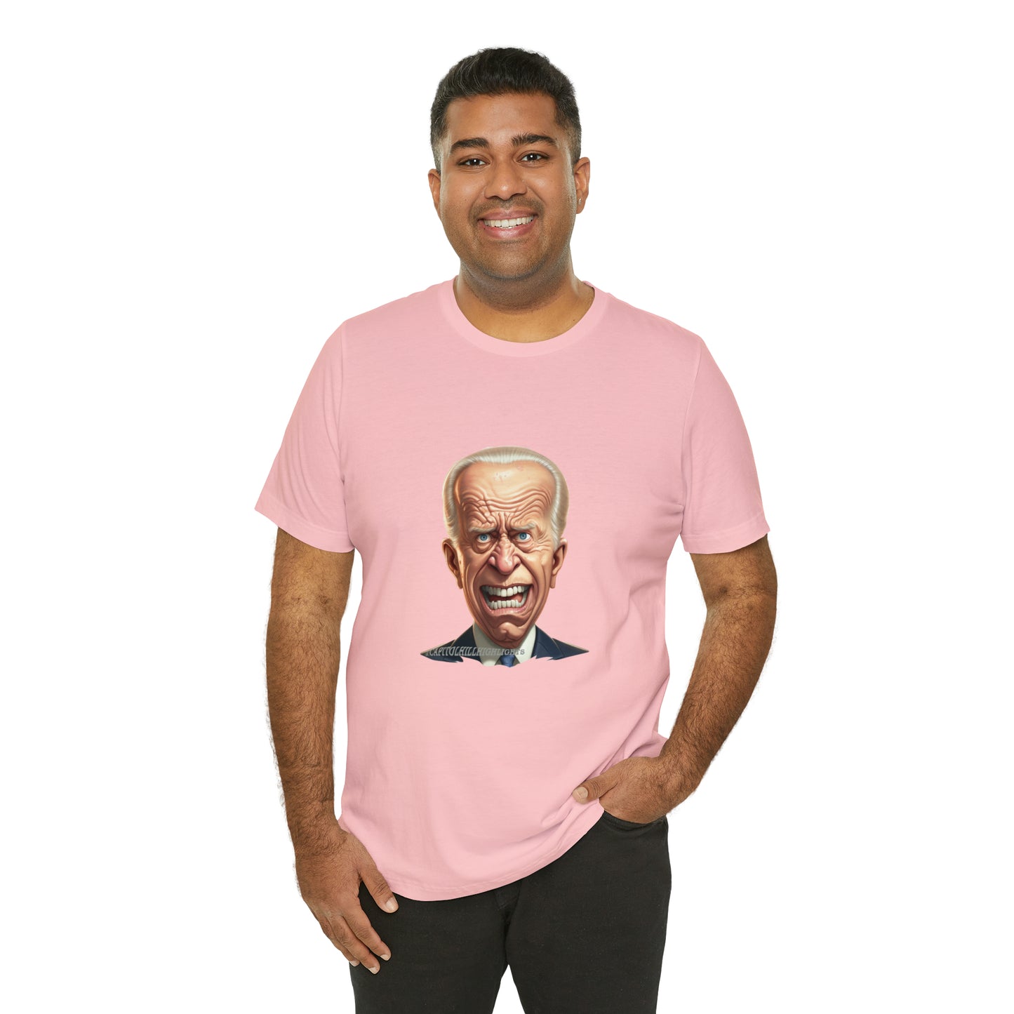 Angry Biden Unisex Jersey Short Sleeve Tee