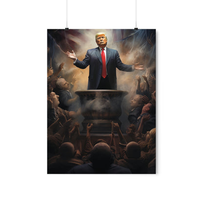 Trump Worship Premium Matte Vertical Posters