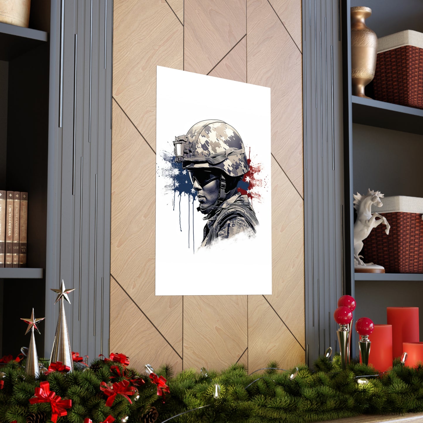 American Soldier Premium Matte Vertical Posters