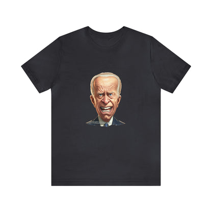 Angry Biden Unisex Jersey Short Sleeve Tee