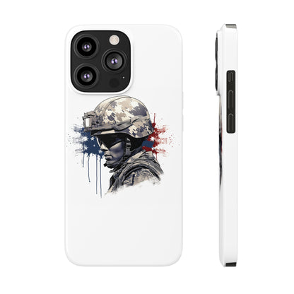 American Soldier Slim Phone Case