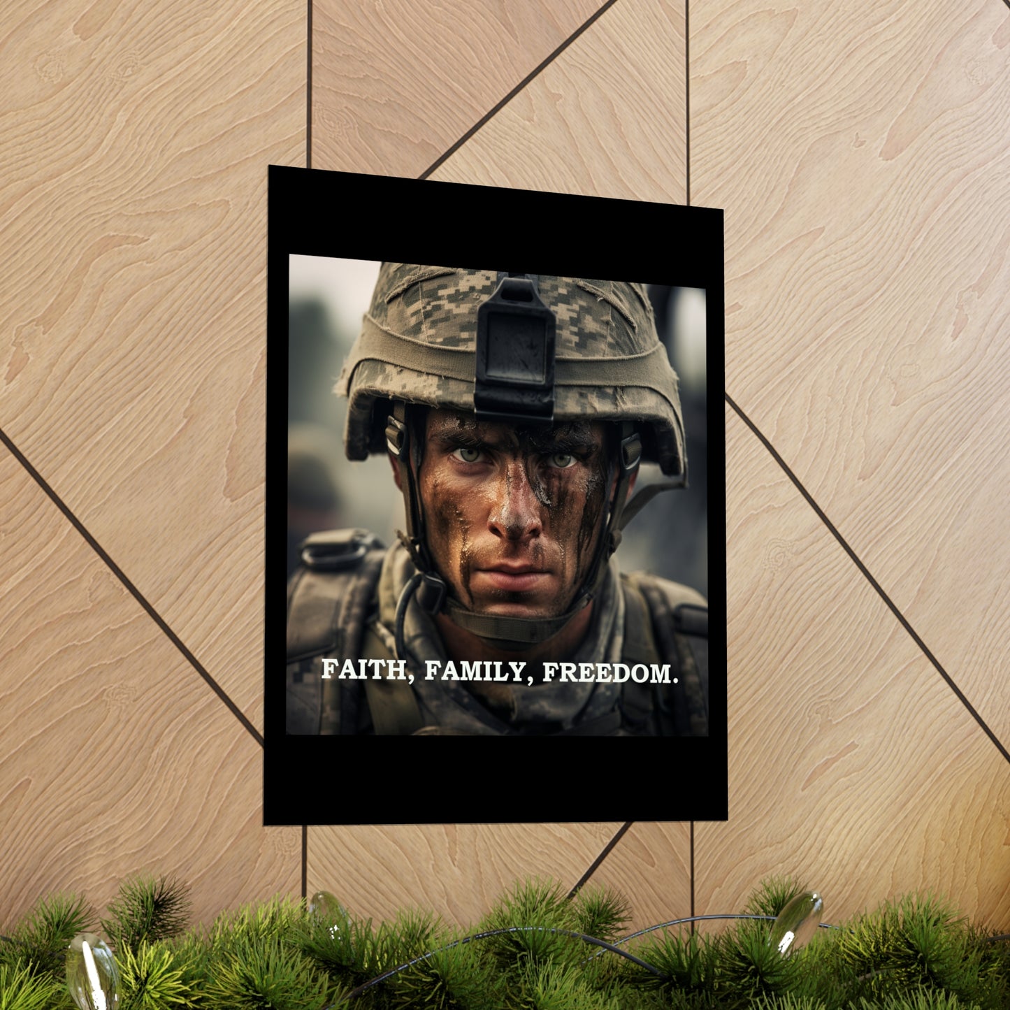 Faith, Family, Freedom Premium Matte Vertical Posters