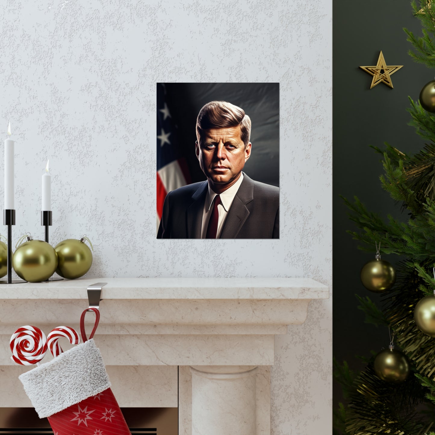 JFK Premium Matte Vertical Poster