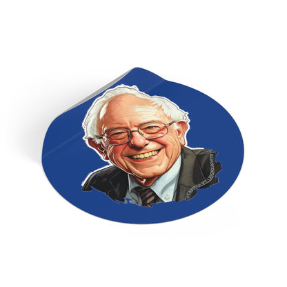 Bernie Sanders Round Vinyl Stickers