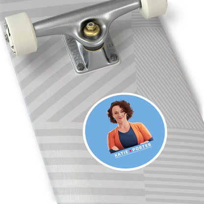 Katie Porter Round Sticker