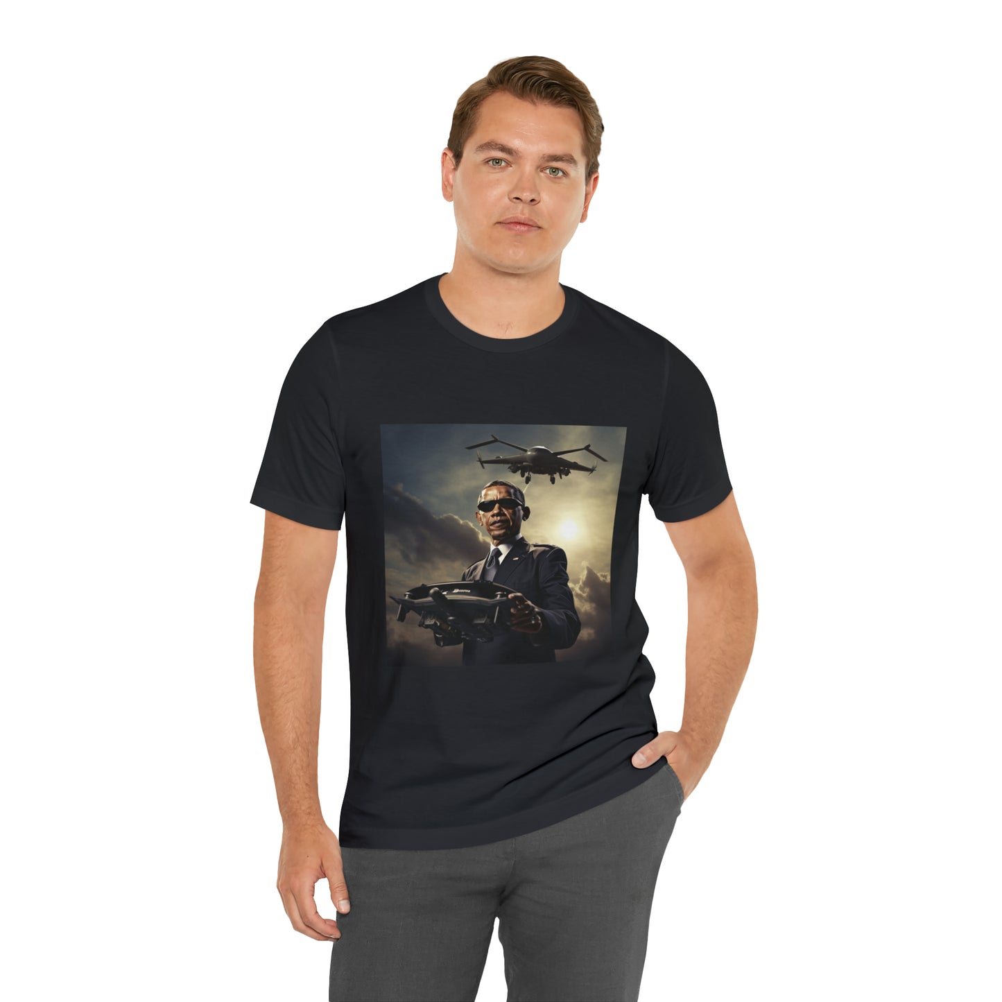 Drone Commander Unisex Jersey Short Sleeve Tee