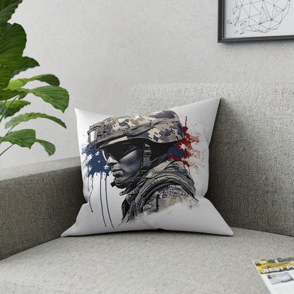 American Soldier Broadcloth Pillow