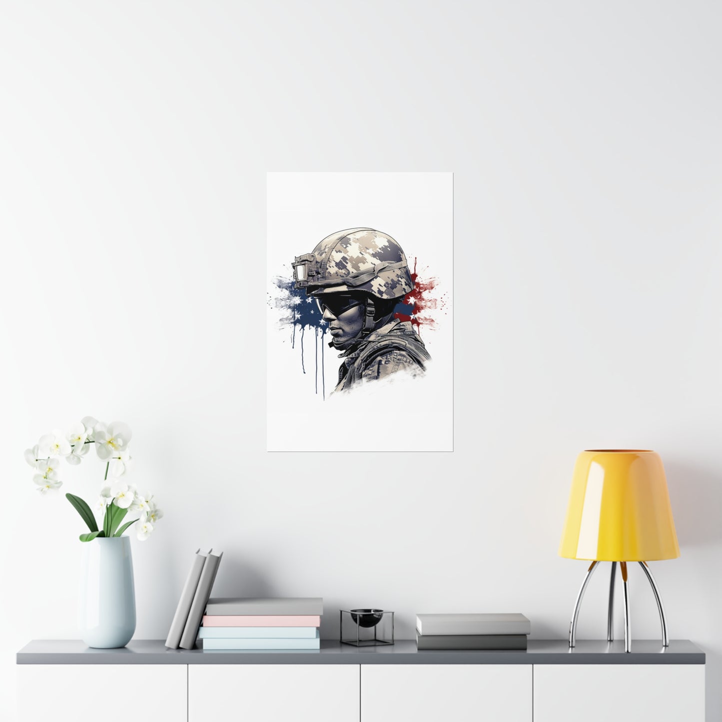 American Soldier Premium Matte Vertical Posters