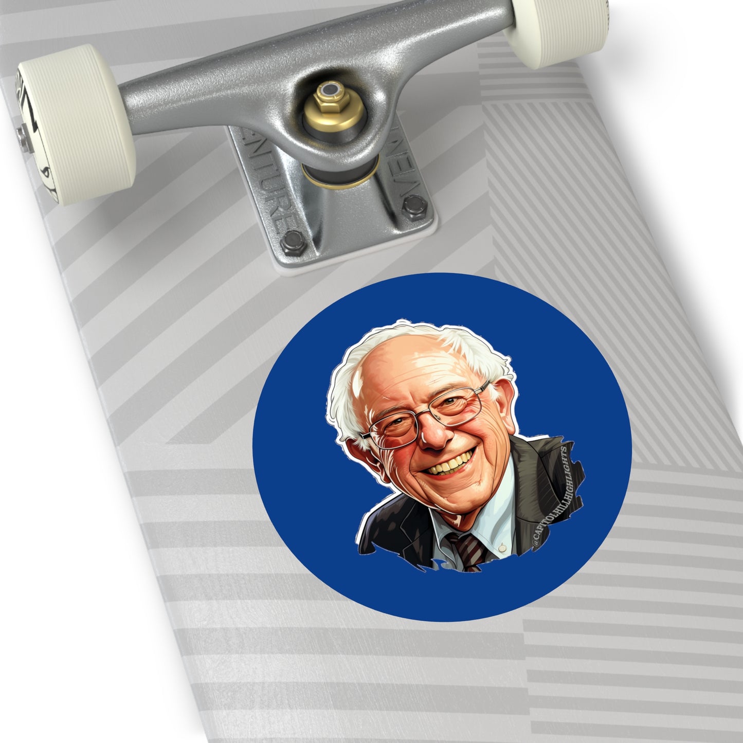 Bernie Sanders Round Vinyl Stickers