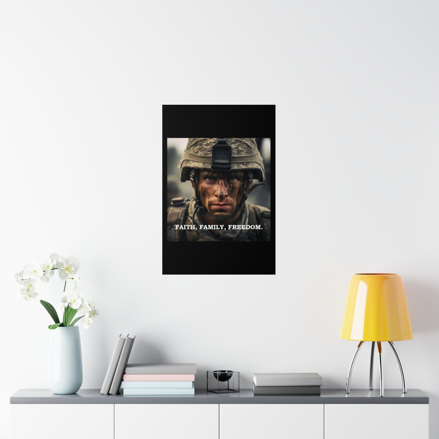 Faith, Family, Freedom Premium Matte Vertical Posters