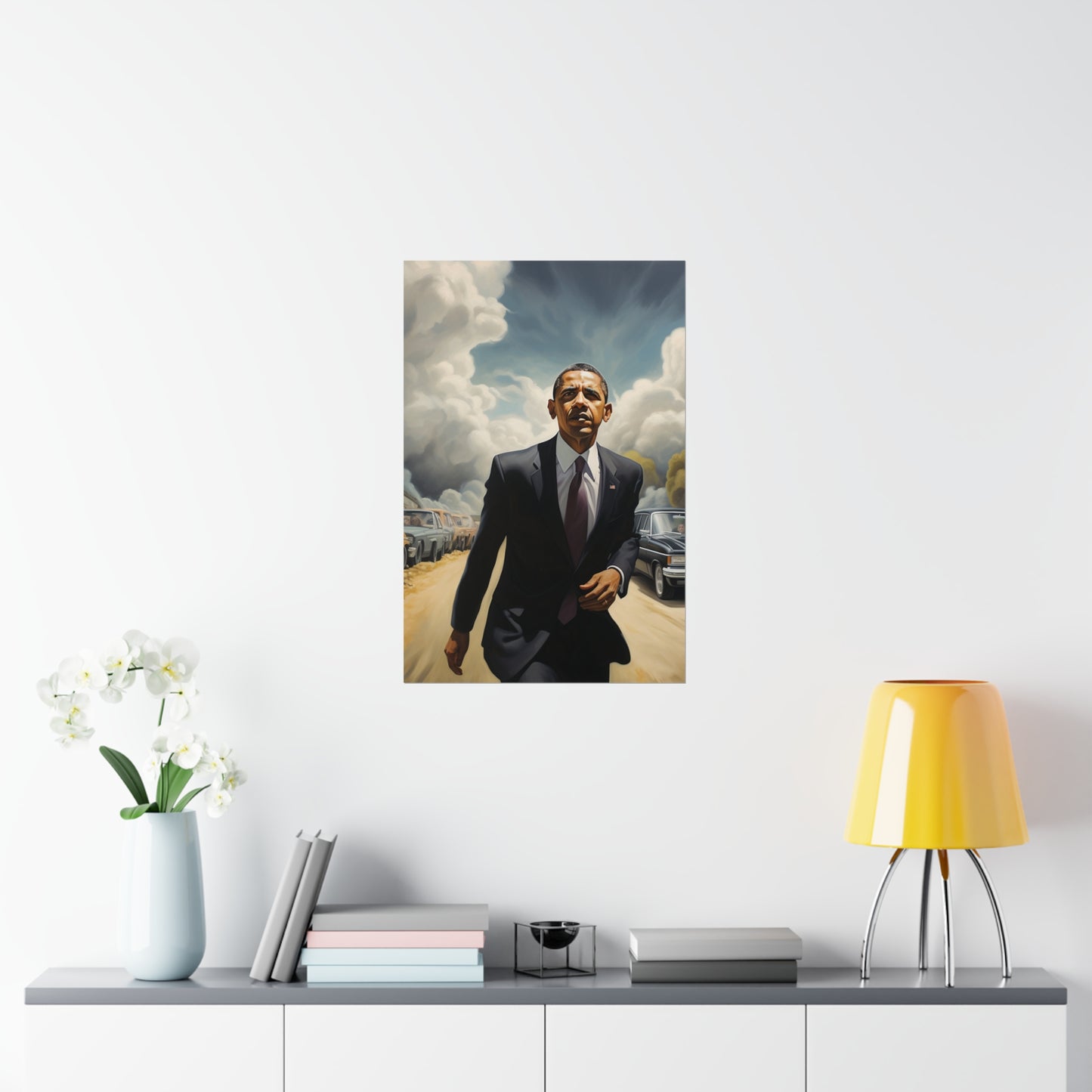 Surreal Obama Premium Matte Vertical Posters