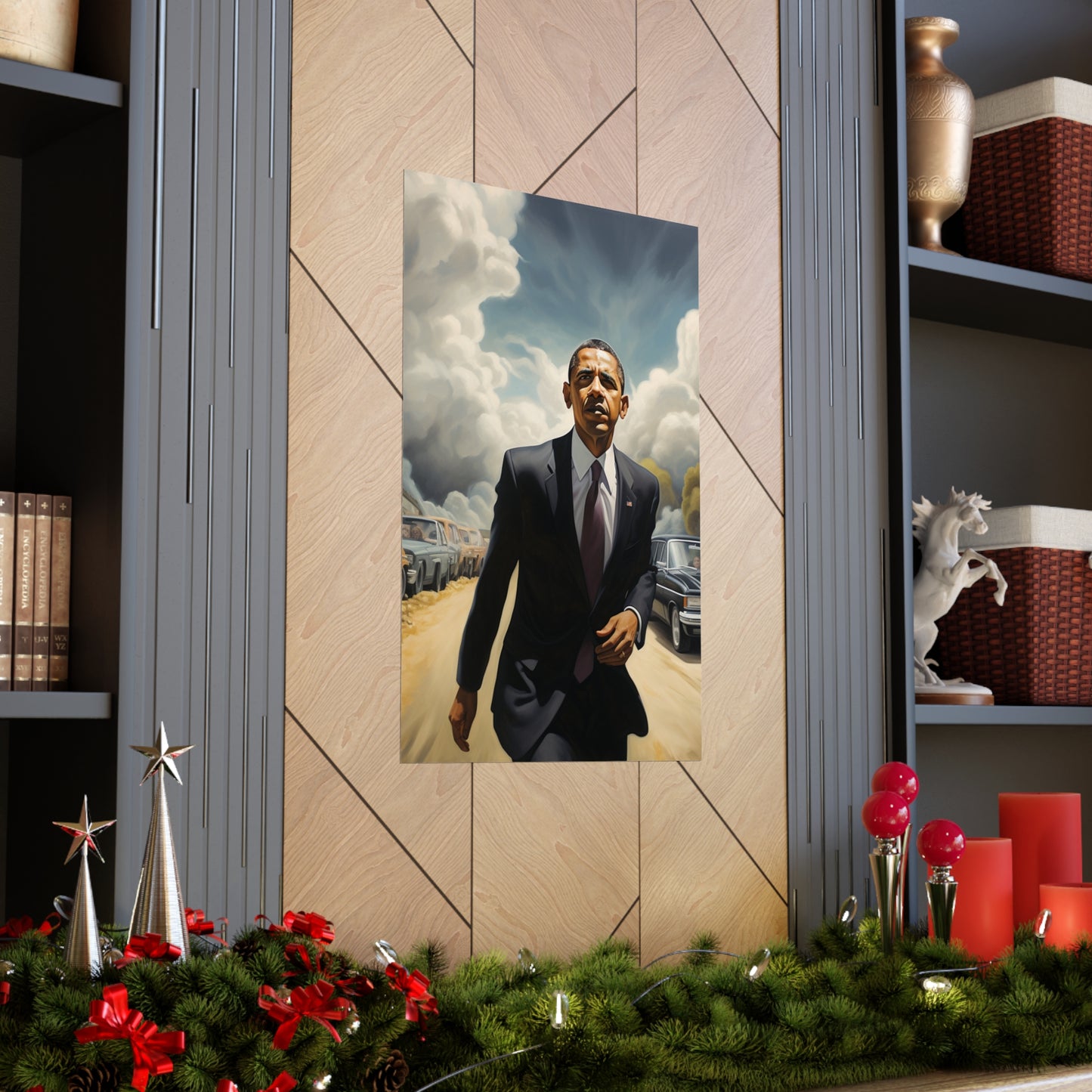 Surreal Obama Premium Matte Vertical Posters