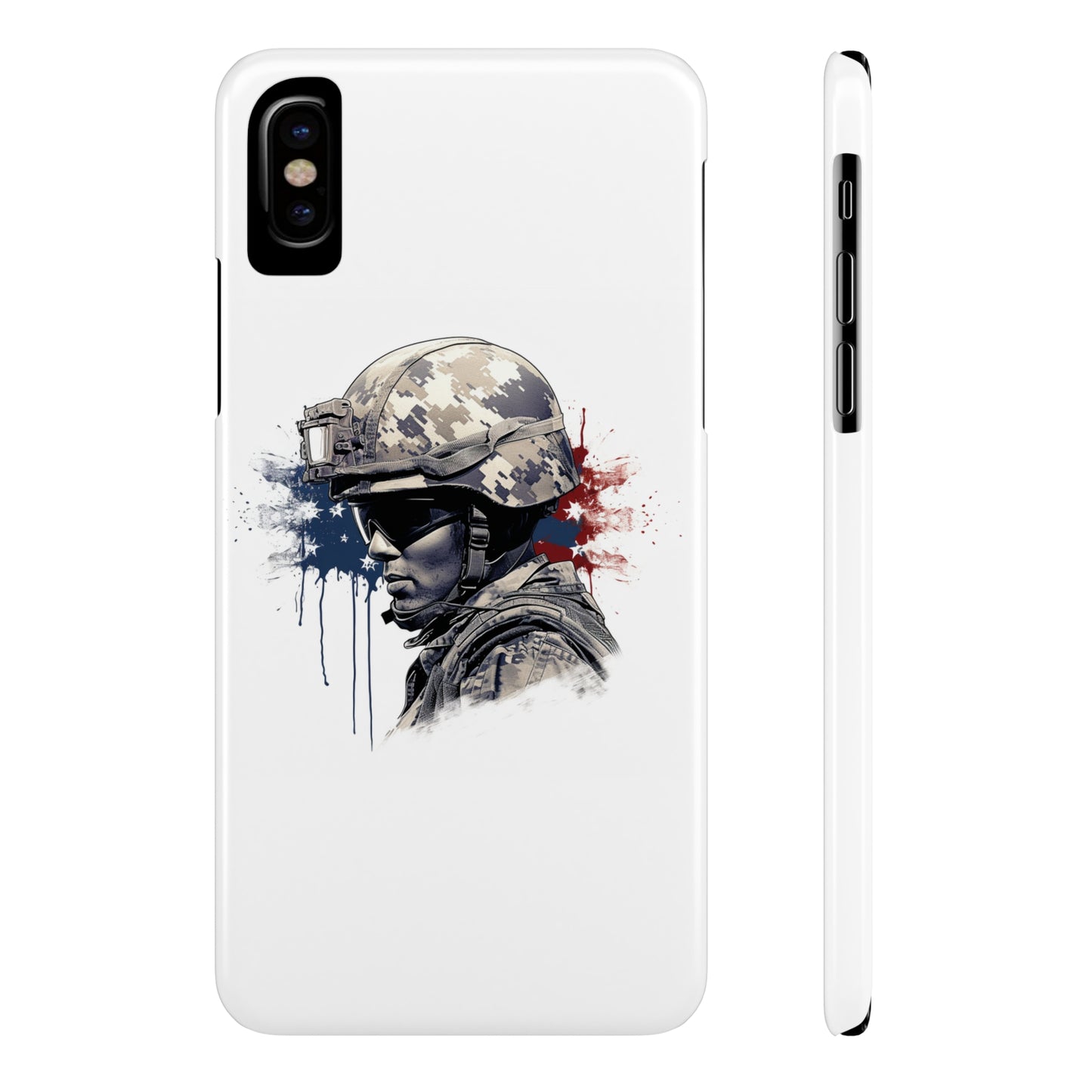 American Soldier Slim Phone Case