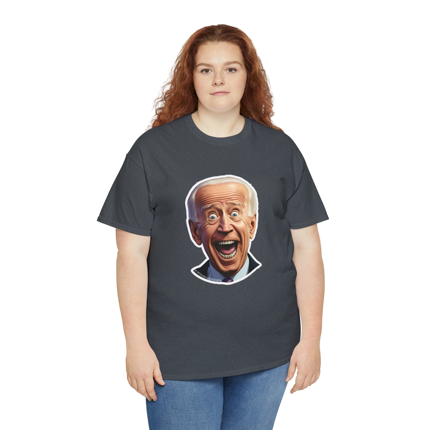 Surprised Biden Unisex Heavy Cotton Tee