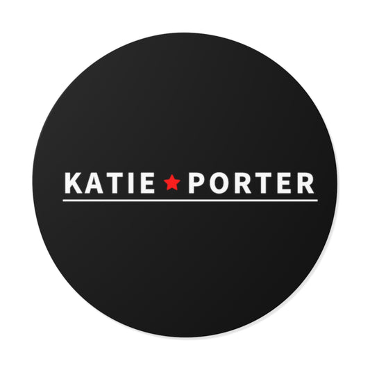 Katie Porter Round Sticker