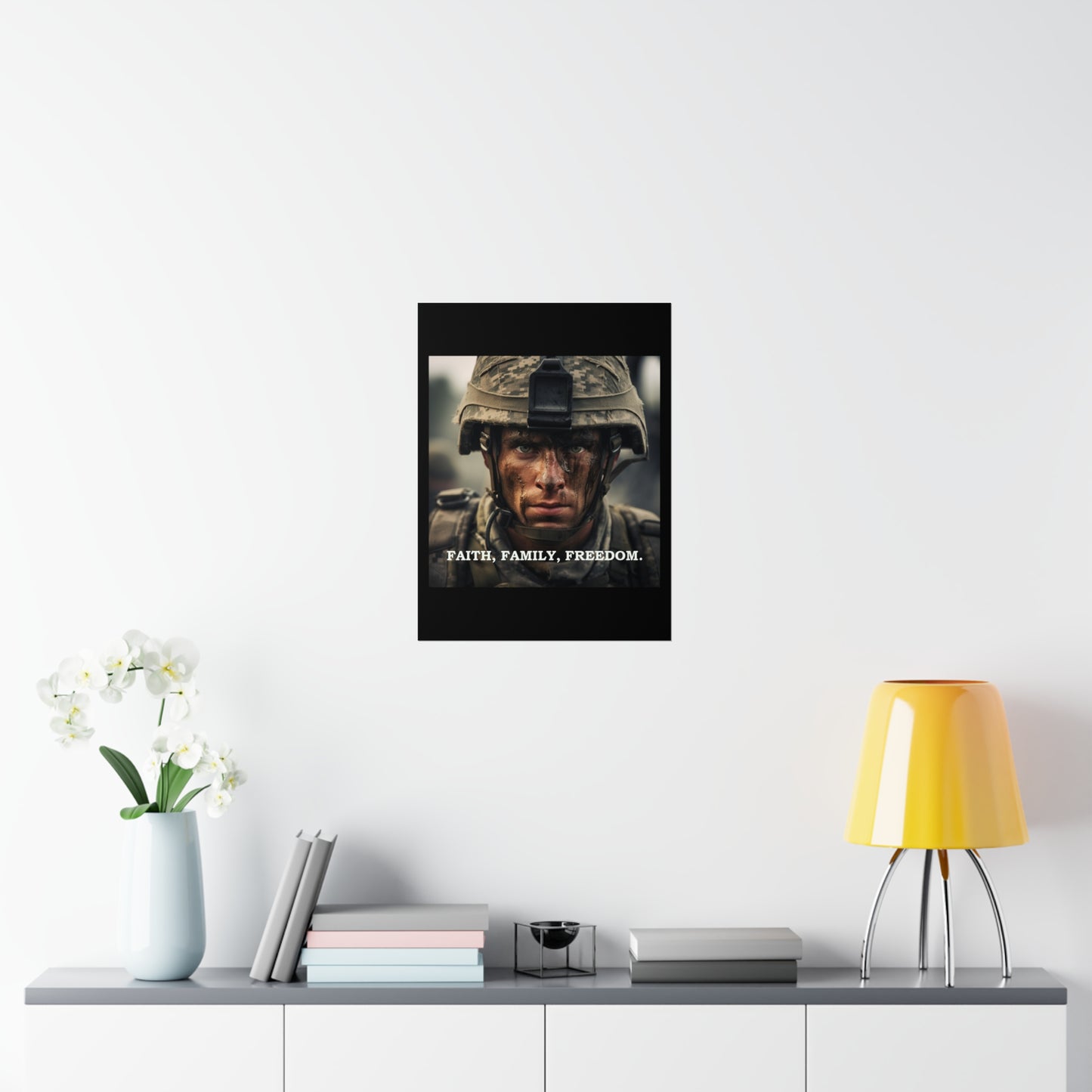 Faith, Family, Freedom Premium Matte Vertical Posters