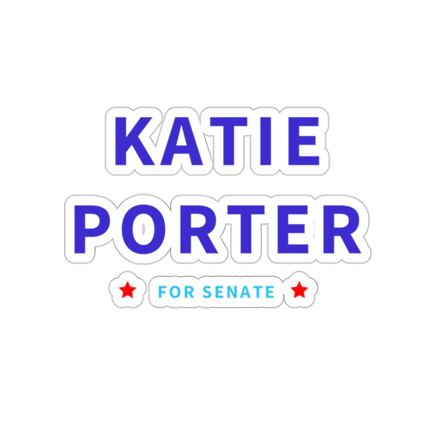 Katie Porter for Senate Sticker