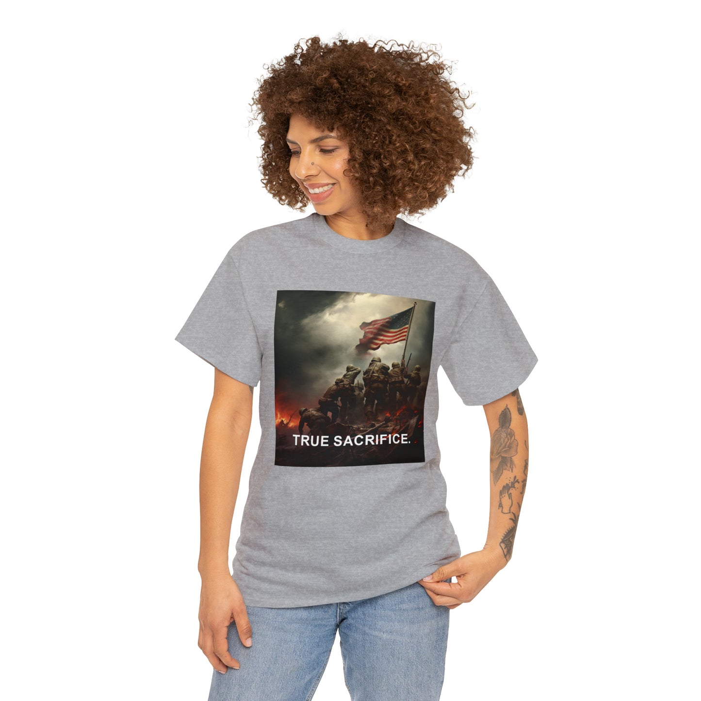 "True Sacrifice" Unisex Heavy Cotton Tee