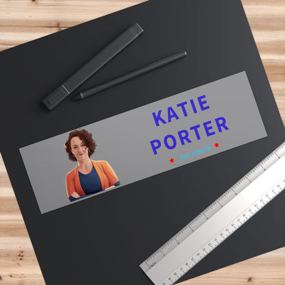 Katie Porter for Senate Bumper sticker