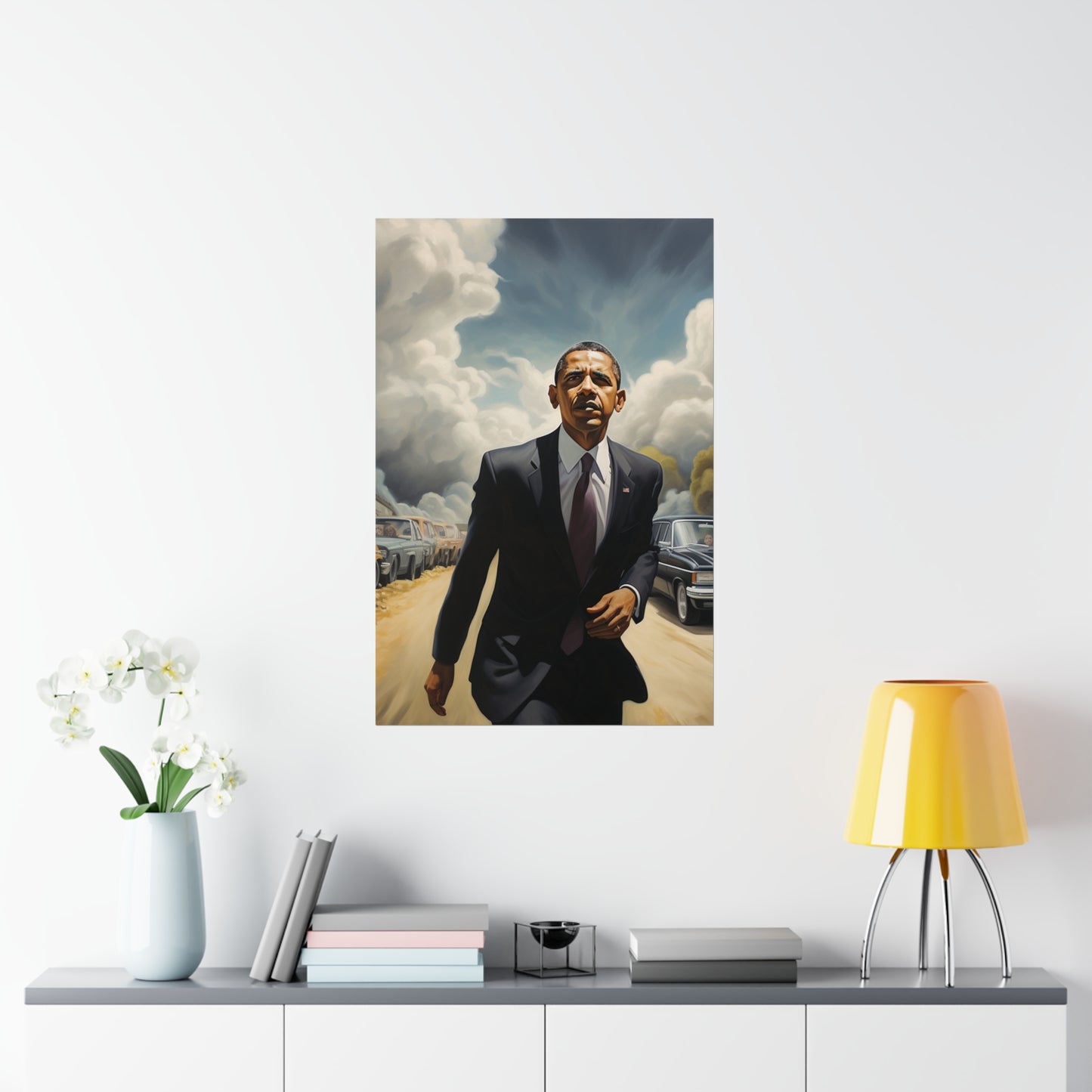 Surreal Obama Premium Matte Vertical Posters