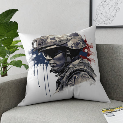 American Soldier Broadcloth Pillow