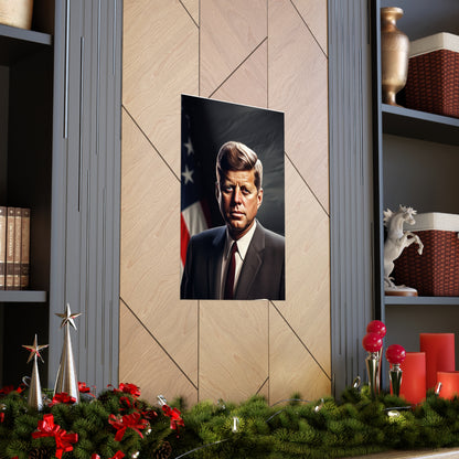 JFK Premium Matte Vertical Poster