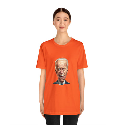 Angry Biden Unisex Jersey Short Sleeve Tee