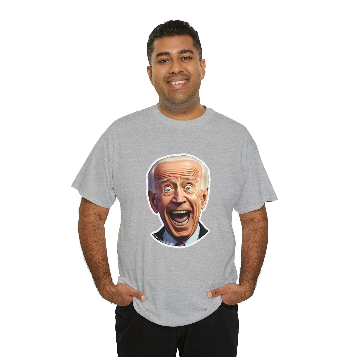 Surprised Biden Unisex Heavy Cotton Tee