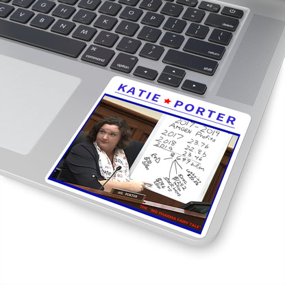 Katie Porter Big Pharma Sticker