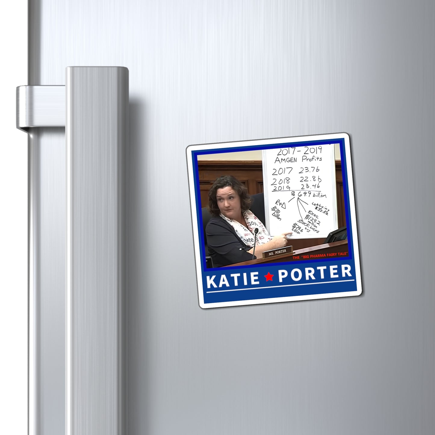 Katie Porter Big Pharma Magnets