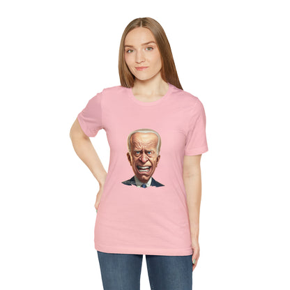 Angry Biden Unisex Jersey Short Sleeve Tee