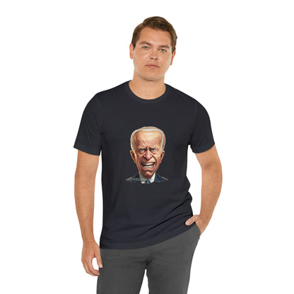 Angry Biden Unisex Jersey Short Sleeve Tee