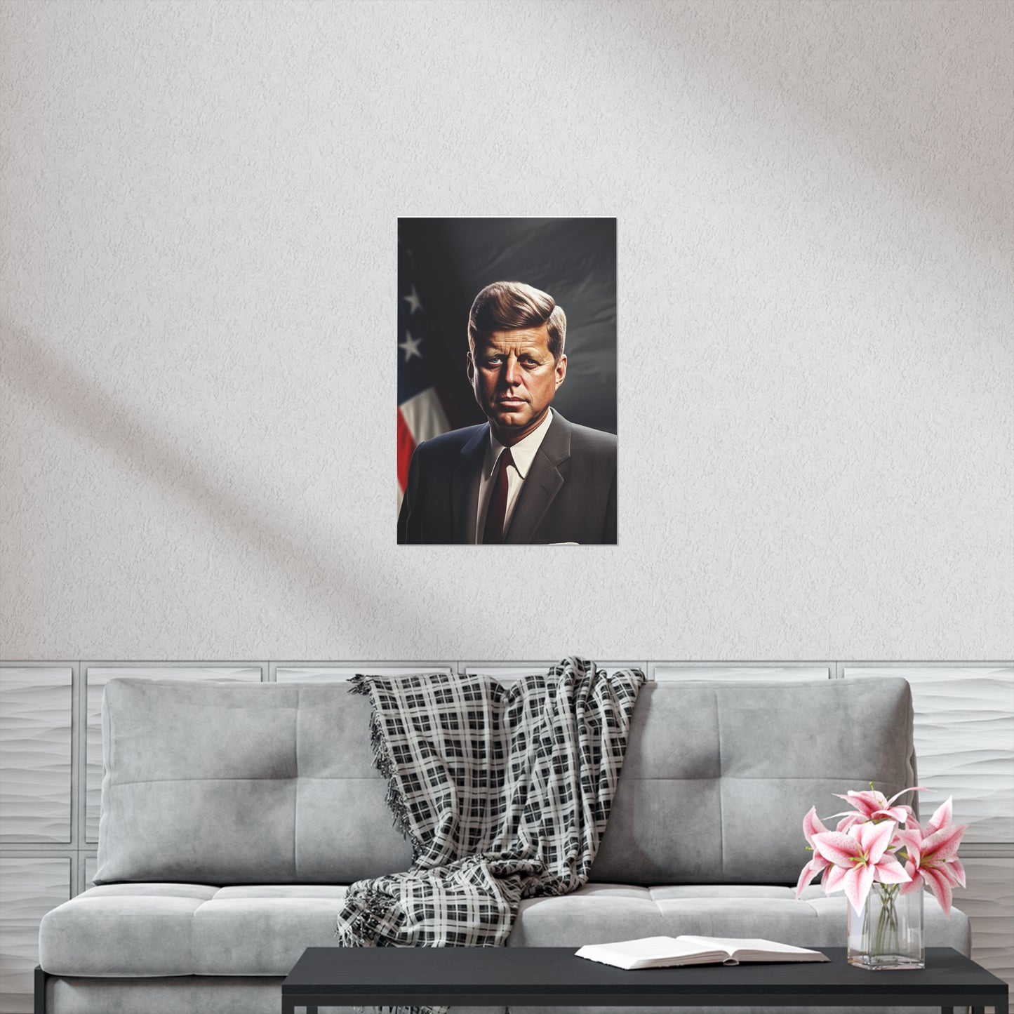 JFK Premium Matte Vertical Poster