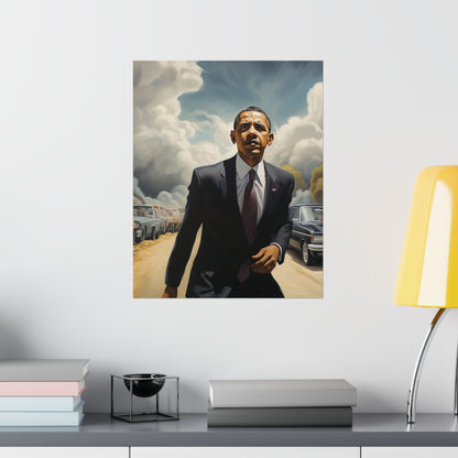 Surreal Obama Premium Matte Vertical Posters