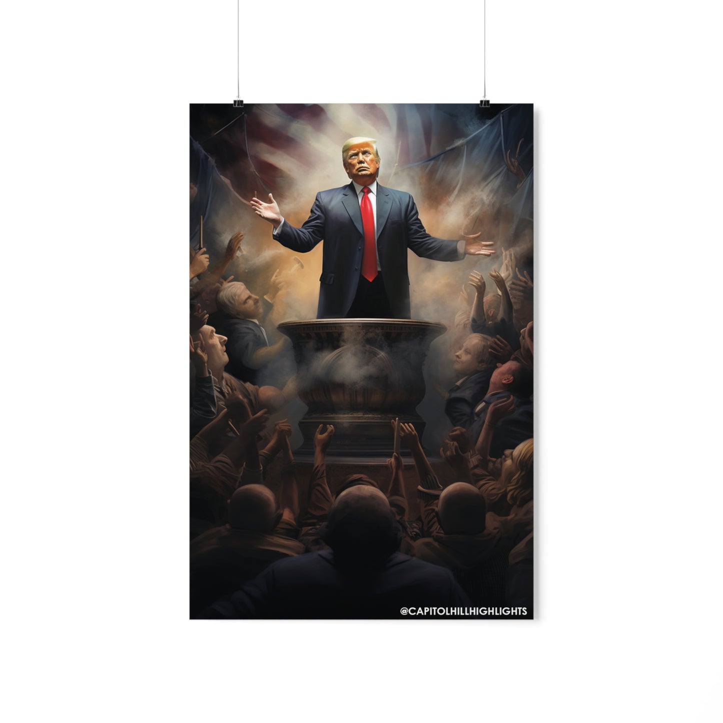 Trump Worship Premium Matte Vertical Posters